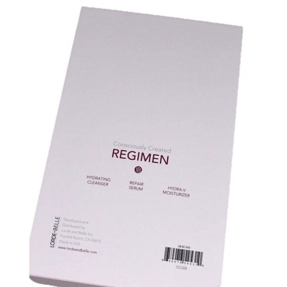 Lorde + Belle 3 Piece Anti Aging Skin Care Regimen MSRP $199 New In Box - Picture 8 of 16